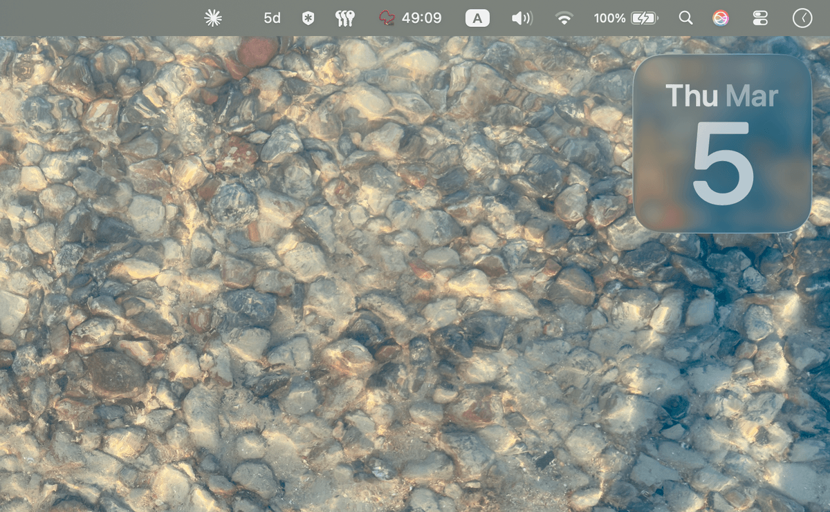 PrayerTime clean menu bar integration